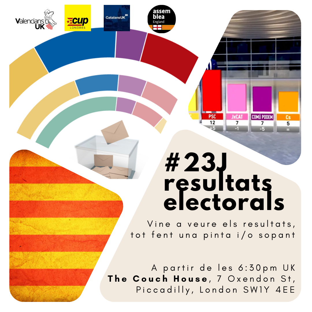 Trobada per veure els resultats del 23J