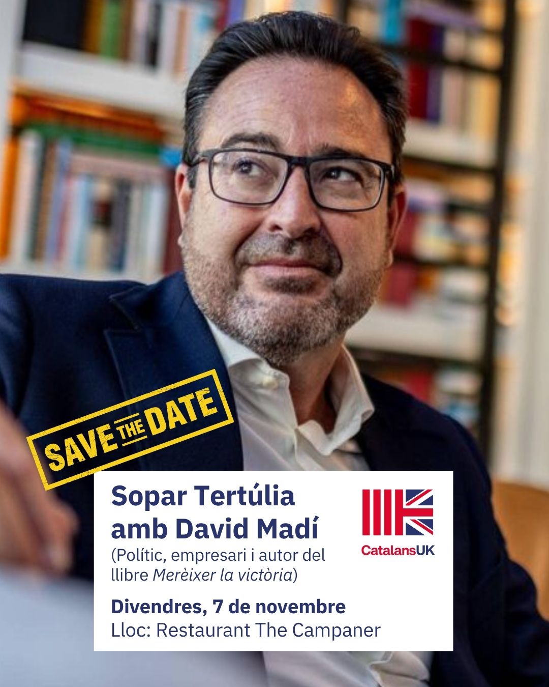 Sopar tertúlia amb David Madí