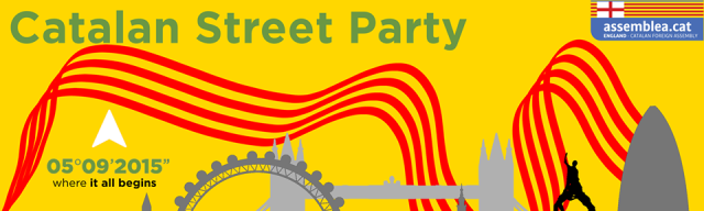 Catalan Street Party per celebrar La Diada!