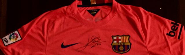Rifa d´una samarreta del F.C. Barcelona !