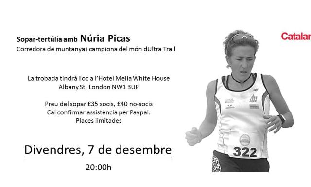 Sopar-tertúlia: Núria Picas