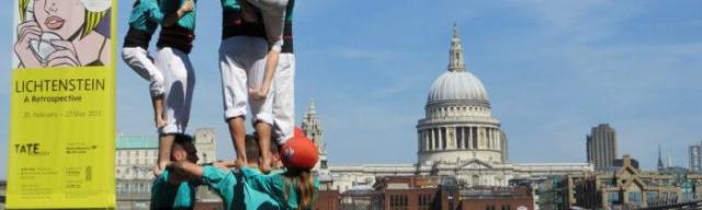 Un Sant Jordi fent pinya a Londres