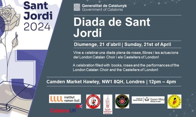 Sant Jordi 2024 a Camden Market