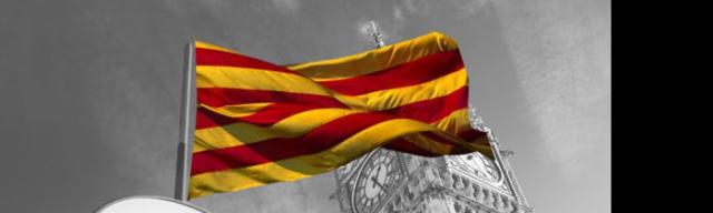 Concentració de catalans a Londres en contra de la sentència del TC